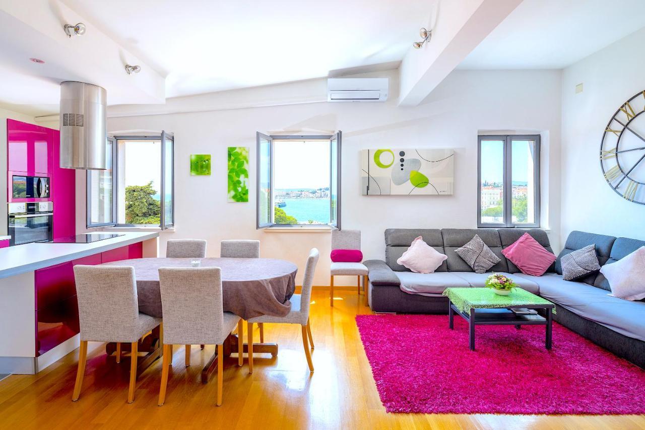 Luxury Apartment Olavia Rooftop Terrace & Seaview Сплит Екстериор снимка